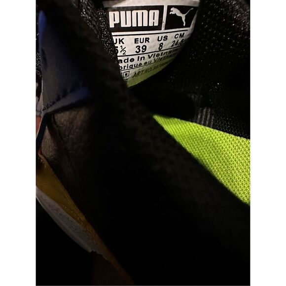 LIKE NEW CONDITION Puma GV Special DTLR JR 371304 01 Black-high Red-so Yellow S - Picture 8 of 8